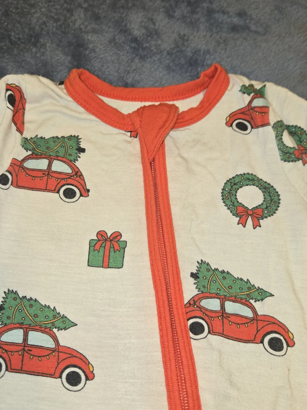 Larkspur holiday themed